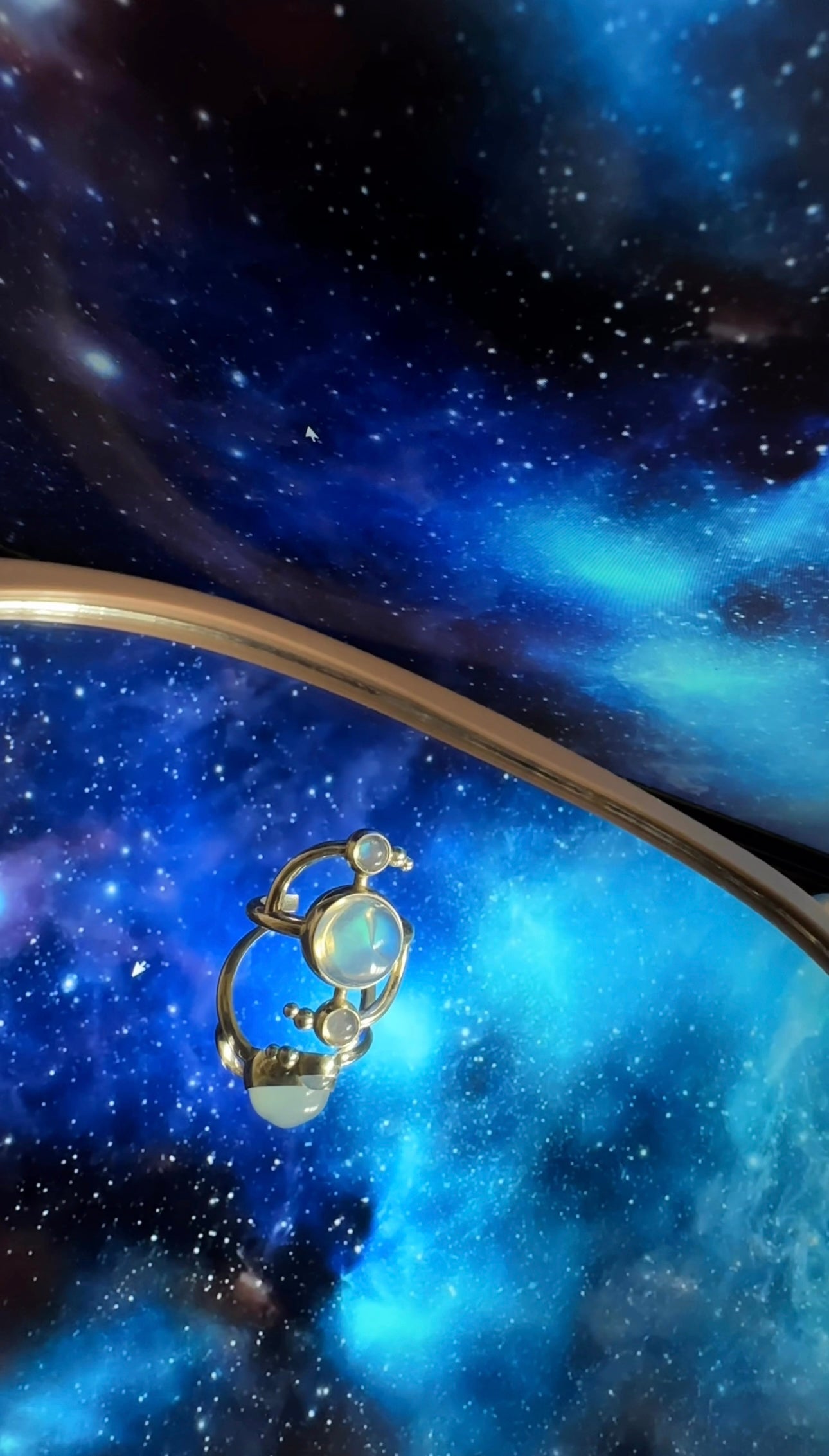 Galactic Core Ring – Planetary Magic Collection | FELINÉA